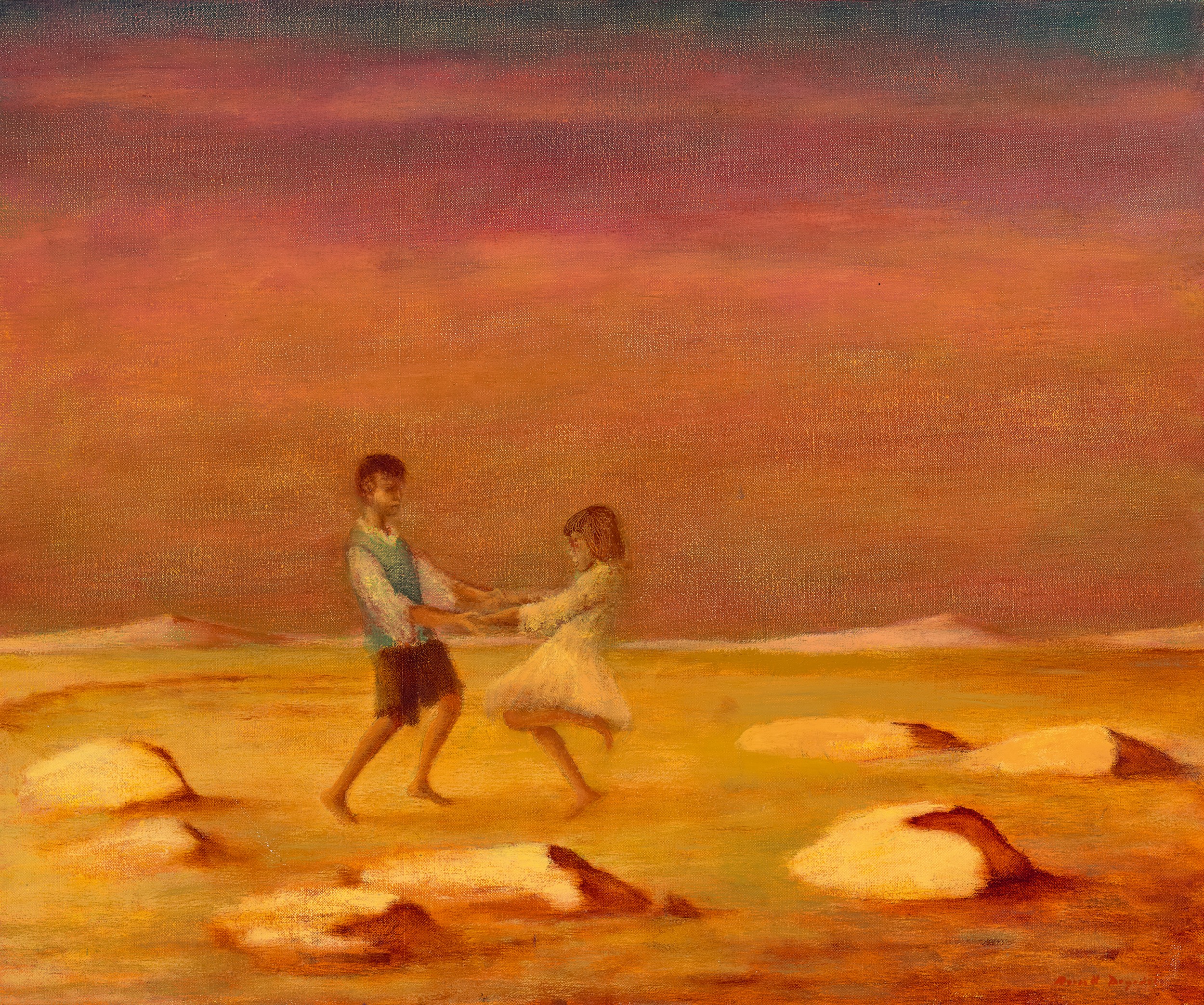 THE DANCING CHILDREN C 1971 Deutscher And Hackett the-dancing-children-c-1971-deutscher-and-hackett